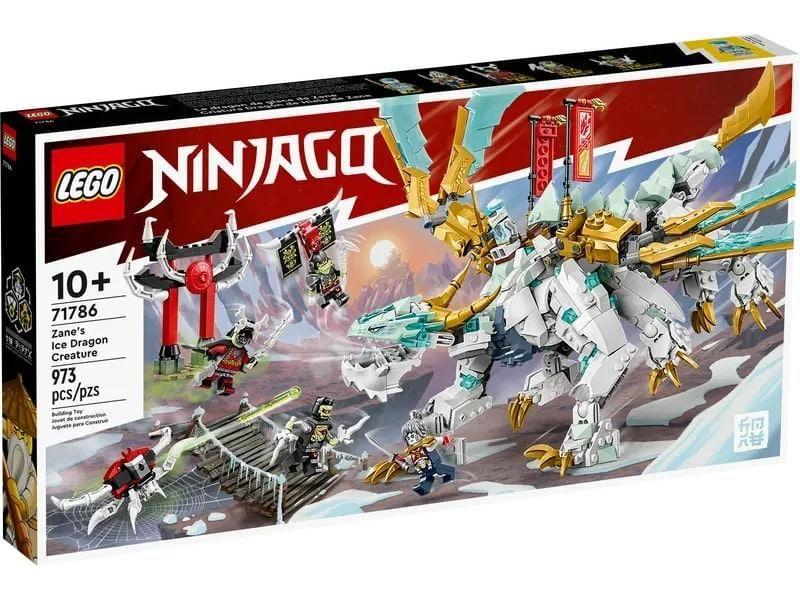 Lego ninjago zane's ice dragon creature 973 peças (71786) - Blocos